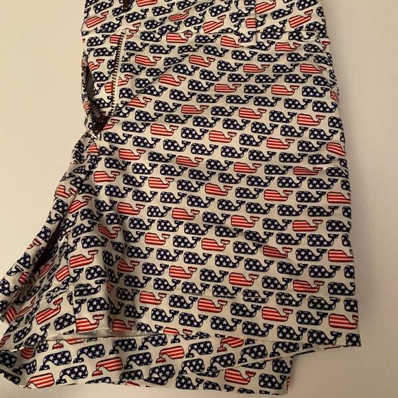 EUC Vineyard Vines Girls Whale Printed Shorts - Picture 3 of 9
